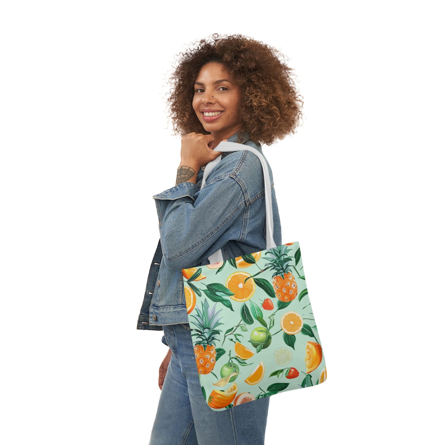 Summertime #1 - Polyester Canvas Tote Bag (AOP)