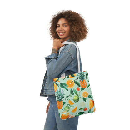Summertime #1 - Polyester Canvas Tote Bag (AOP)