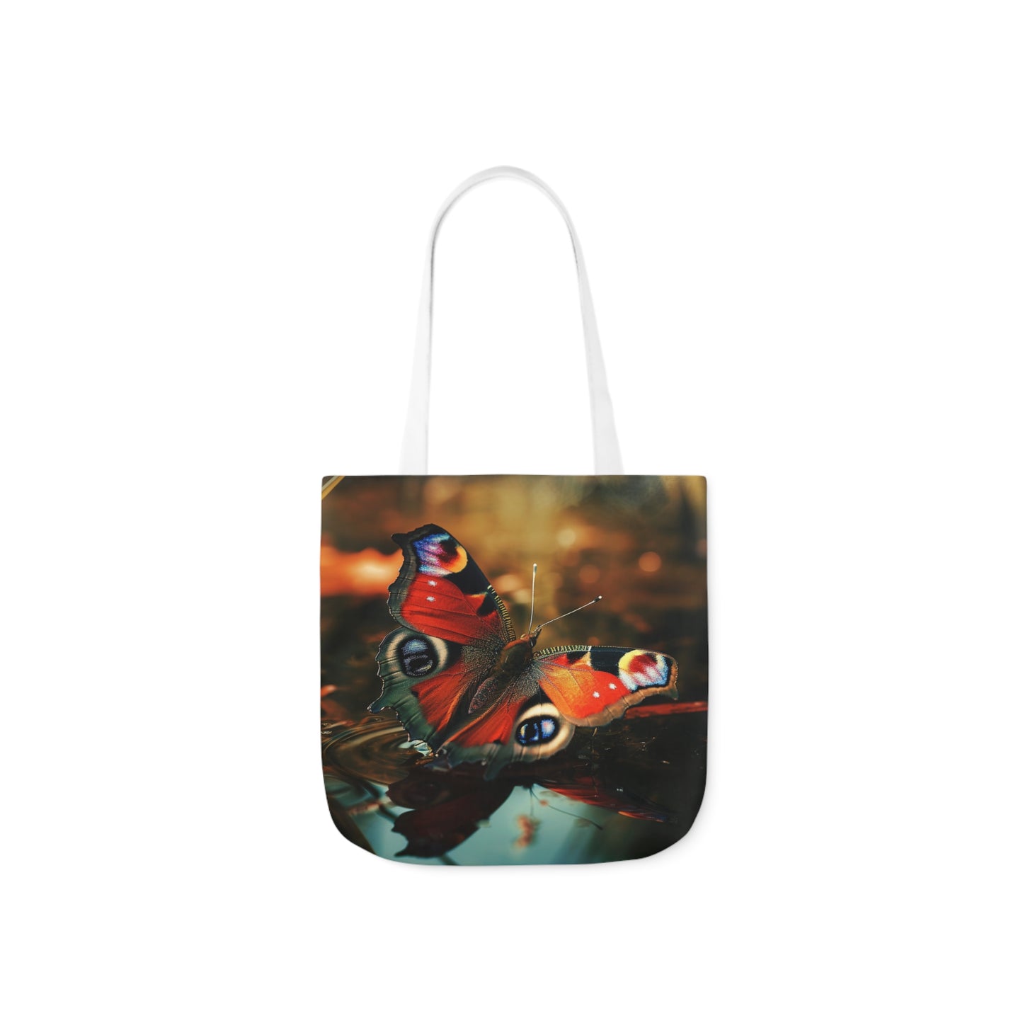Butterfly - Polyester Canvas Tote Bag (AOP)