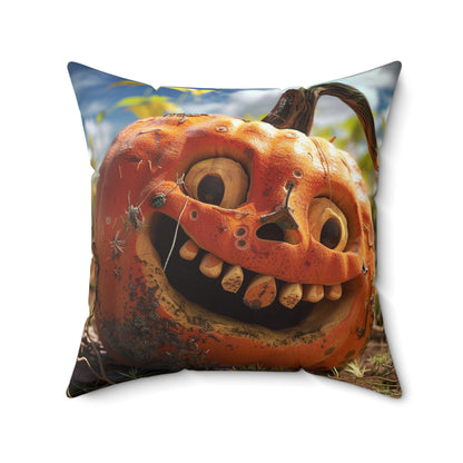 Halloween  - Spun Polyester Square Pillow - USA