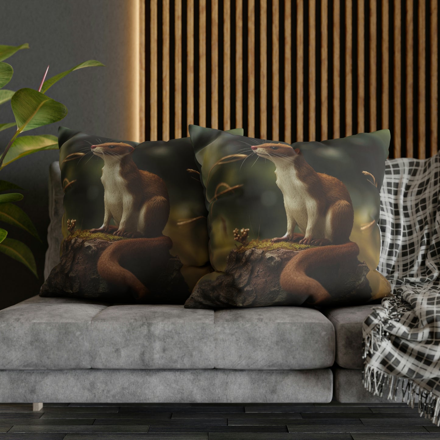 Stoat - Spun Polyester Pillowcase