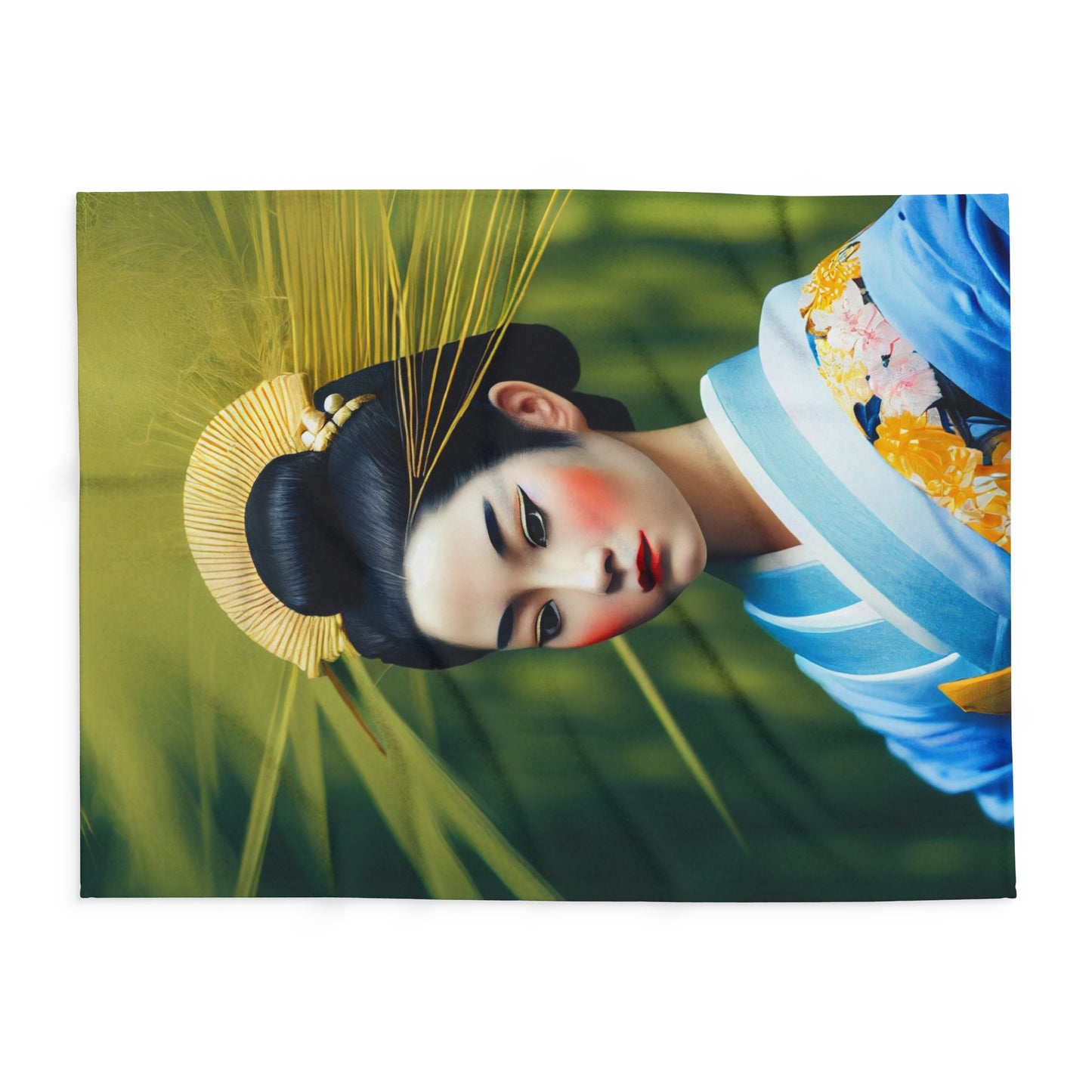 Geisha #4 Arctic Fleece Blanket