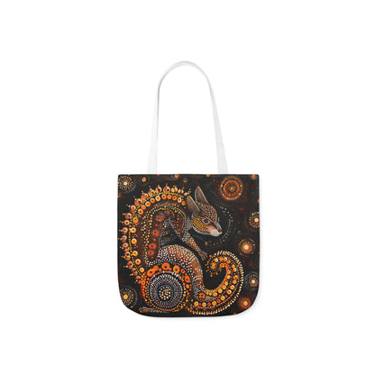 Native Australian Art #3 - Polyester Canvas Tote Bag (AOP)