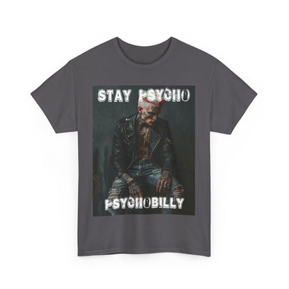 Psycho 1 - Unisex Heavy Cotton Tee - UK