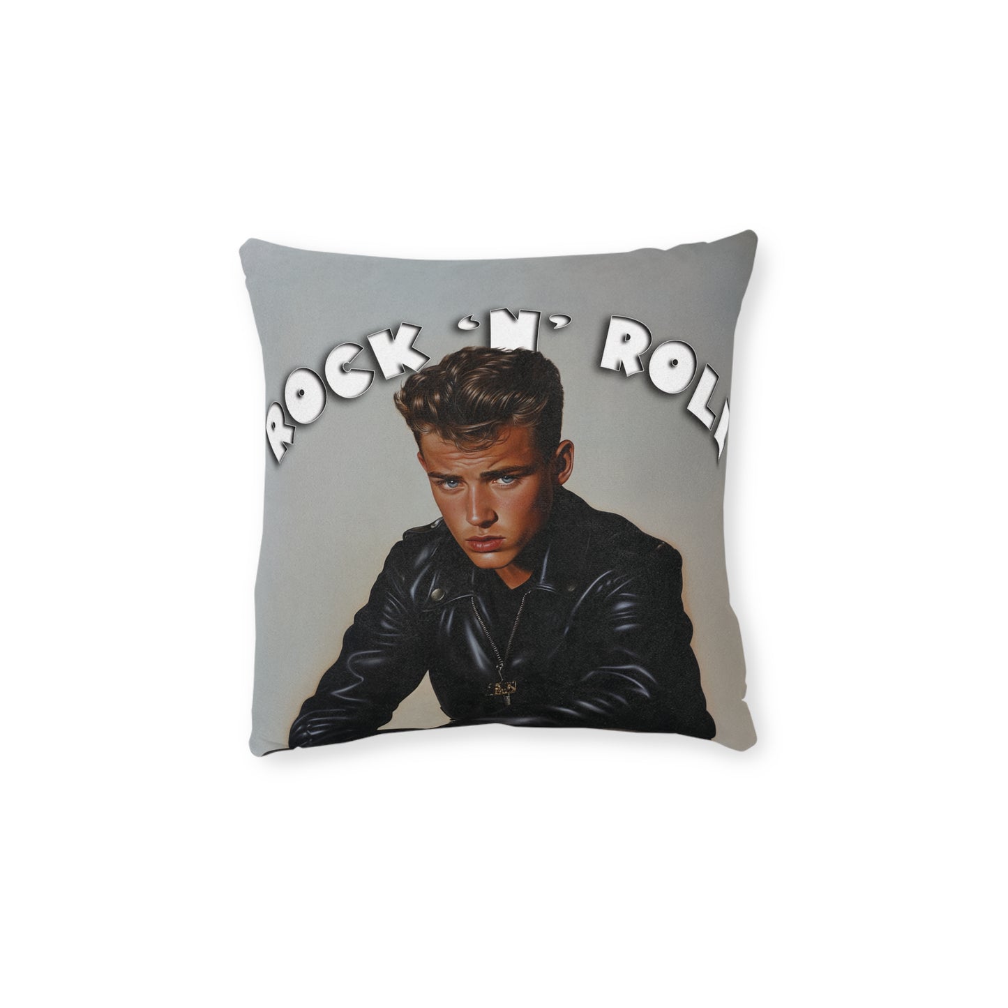 Rock n Roll - Square Pillow UK