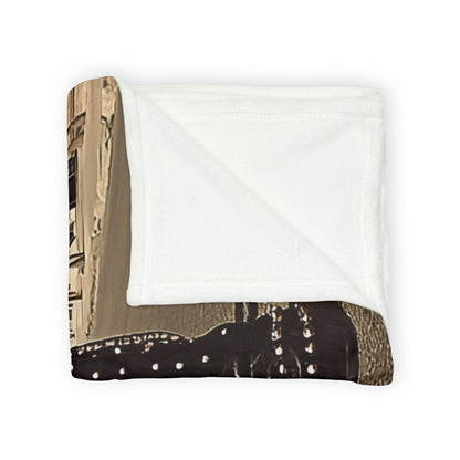 Cyber Cowboy - Soft Polyester Blanket UK