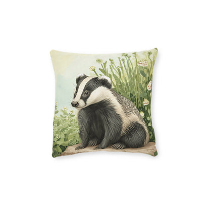 Badger 2 - Square Pillow - UK