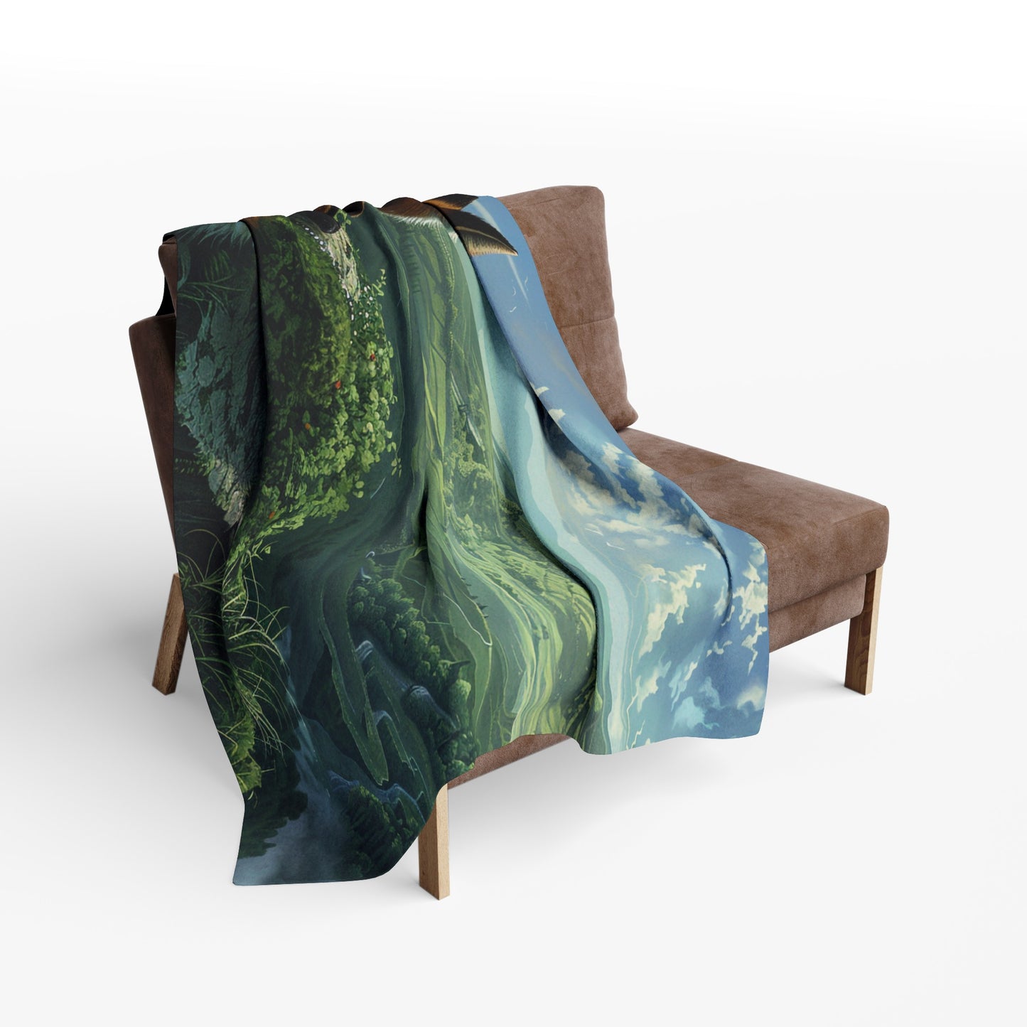 Valley View #3 Arctic Fleece Blanket - UK