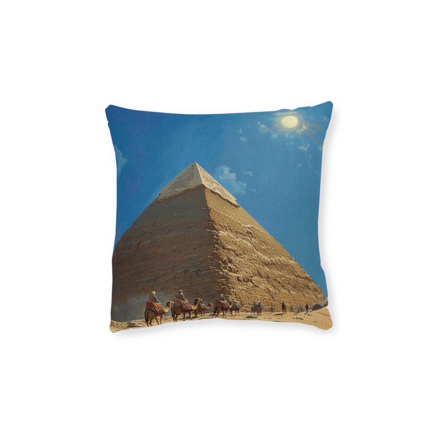 Egyptian Pyramids - Square Pillow - UK