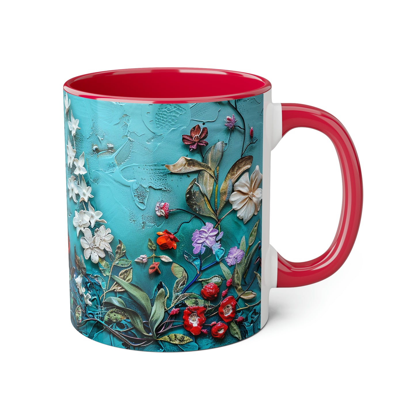 Wild Flowers Accent Mugs, 11oz - Canada Only