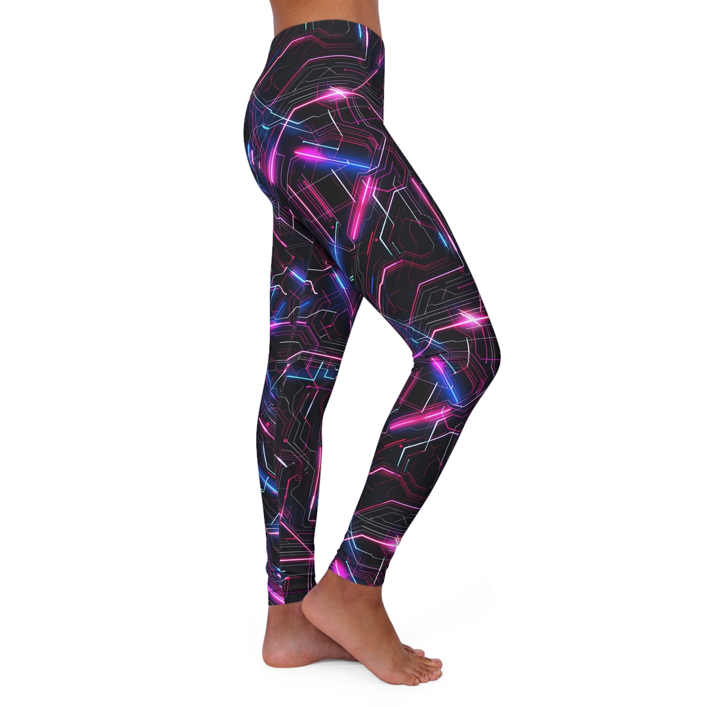 Tech - Women's Casual Spandex Leggings - UK, USA, AUS
