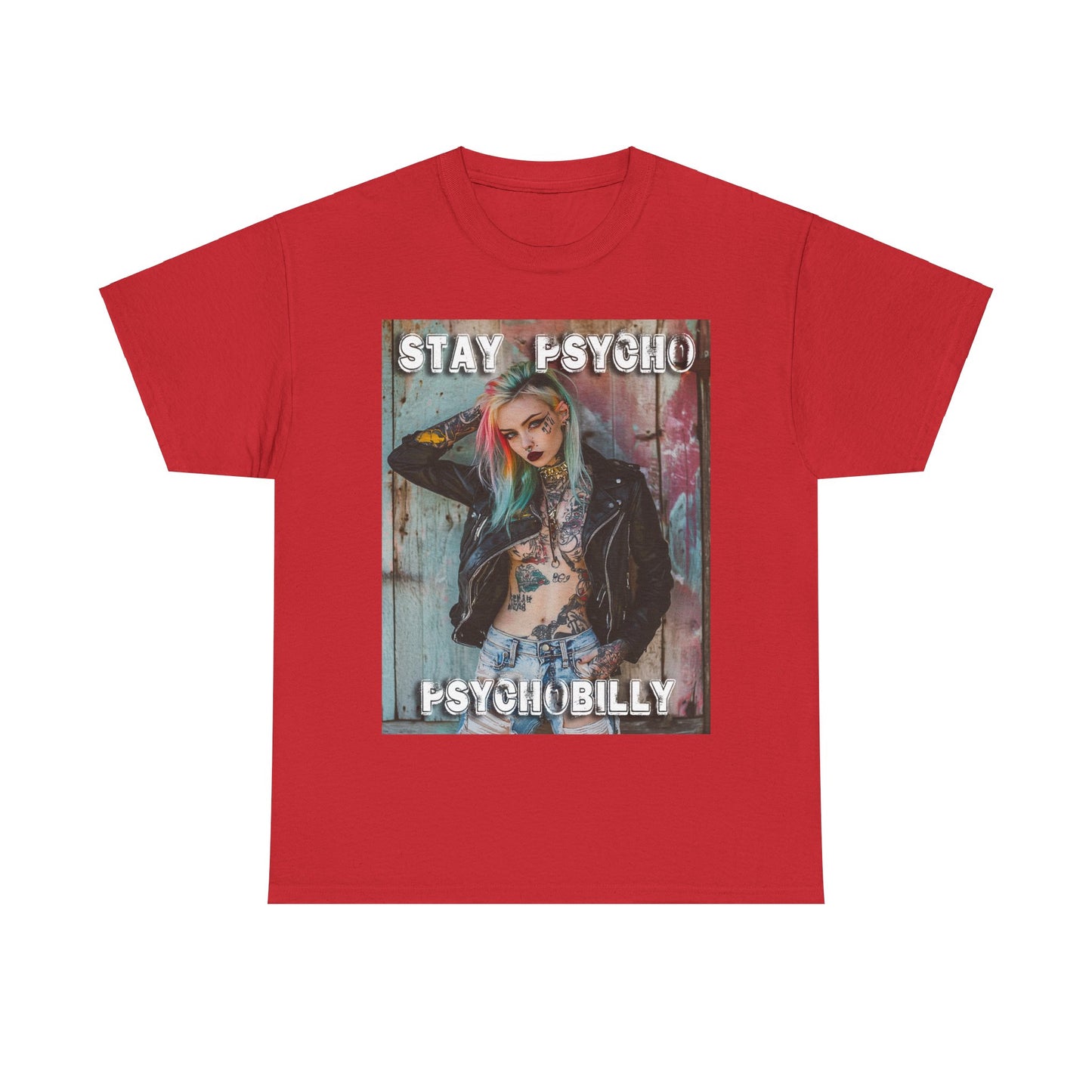 Psycho 4 - Unisex Heavy Cotton Tee - UK