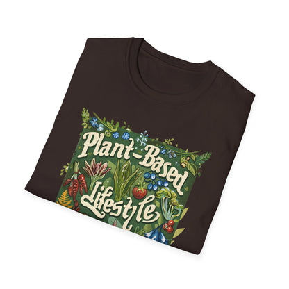 Plant Based Lifestyle #2 - Unisex Softstyle T-Shirt (UK)