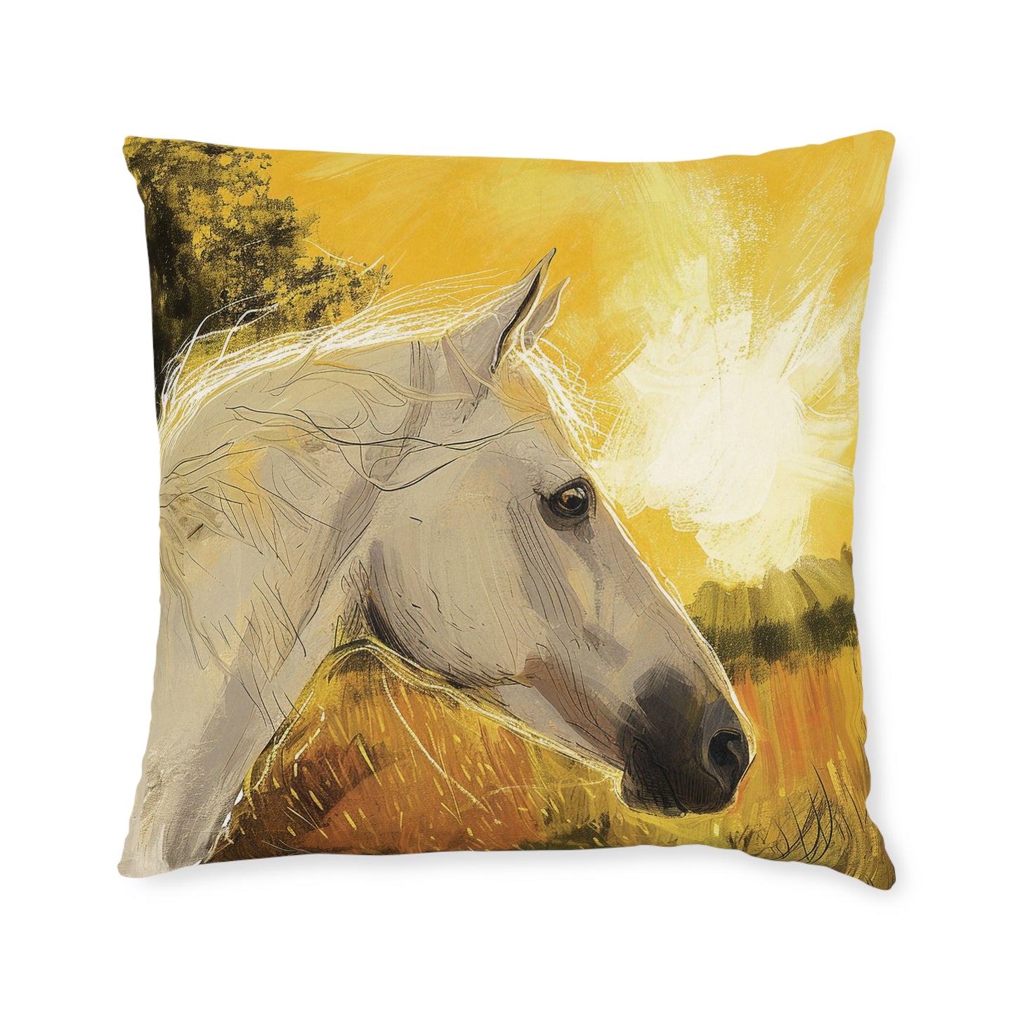 Horse - Square Pillow - UK
