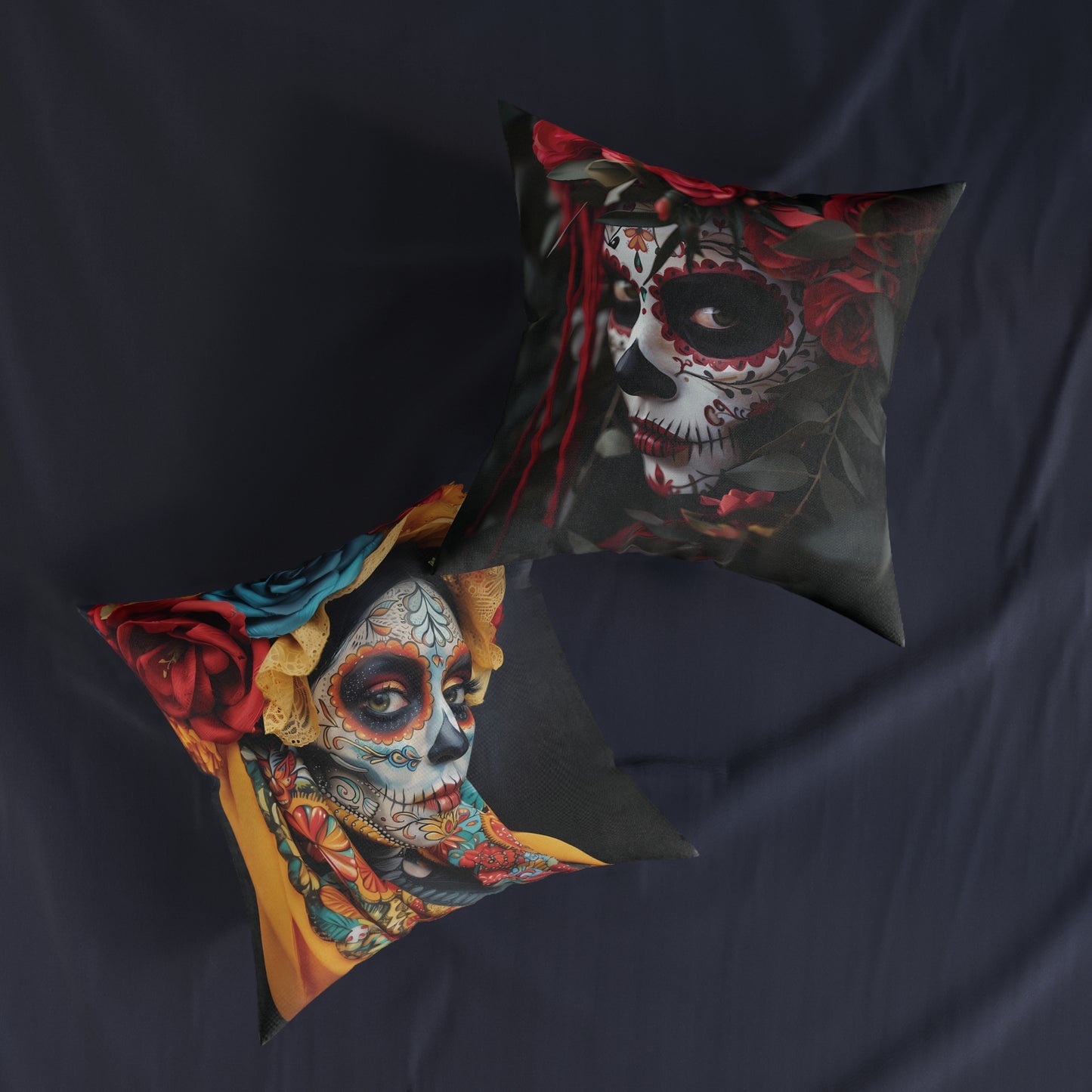 Day of The Dead - Square Pillow - UK