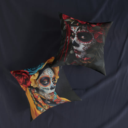 Day of The Dead - Square Pillow - UK