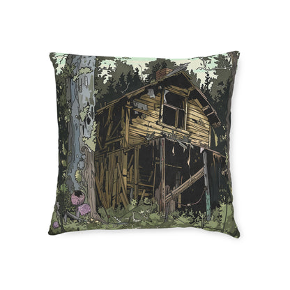 Huckleberry's House - Square Pillow - UK