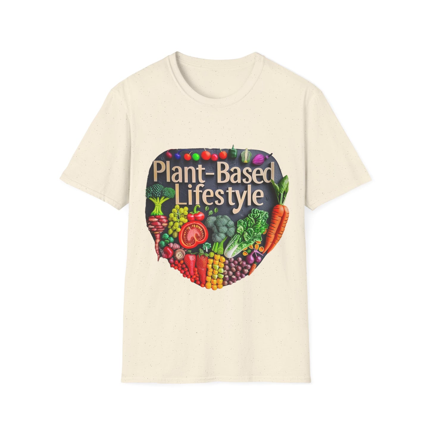 Plant Based Lifestyle #1 - Unisex Softstyle T-Shirt (UK)