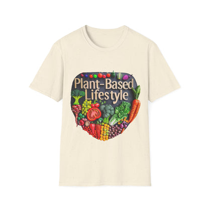 Plant Based Lifestyle #1 - Unisex Softstyle T-Shirt (UK)