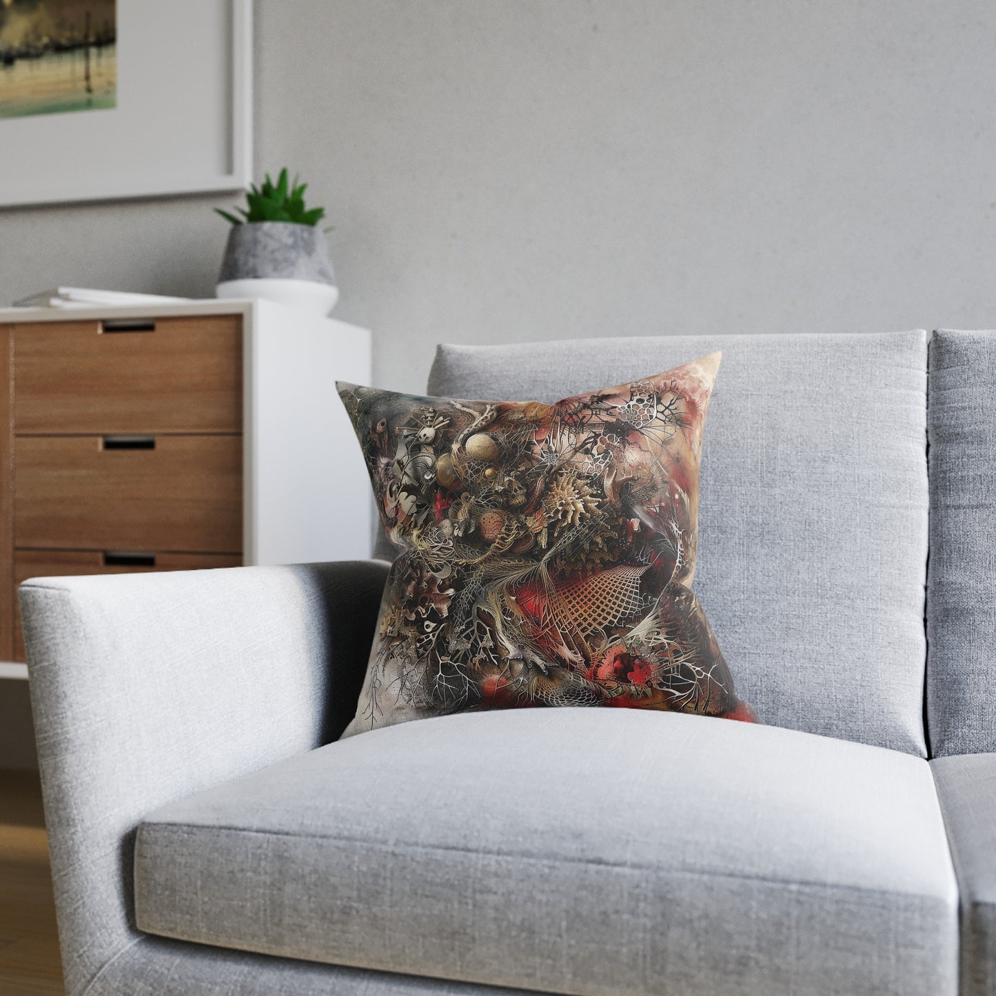 Chaos - Square Pillow - UK