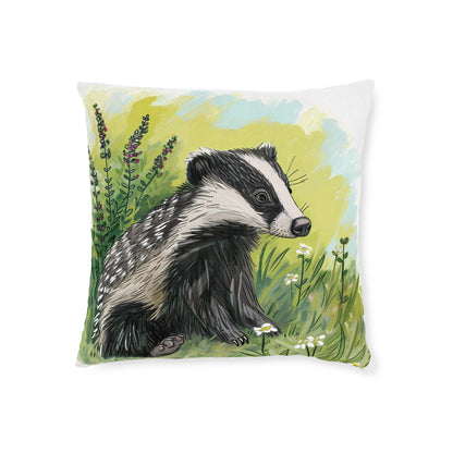 Badger 1 - Square Pillow - UK