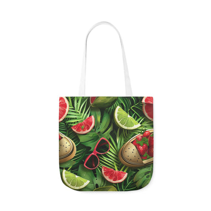 Summertime #8 - Polyester Canvas Tote Bag (AOP)