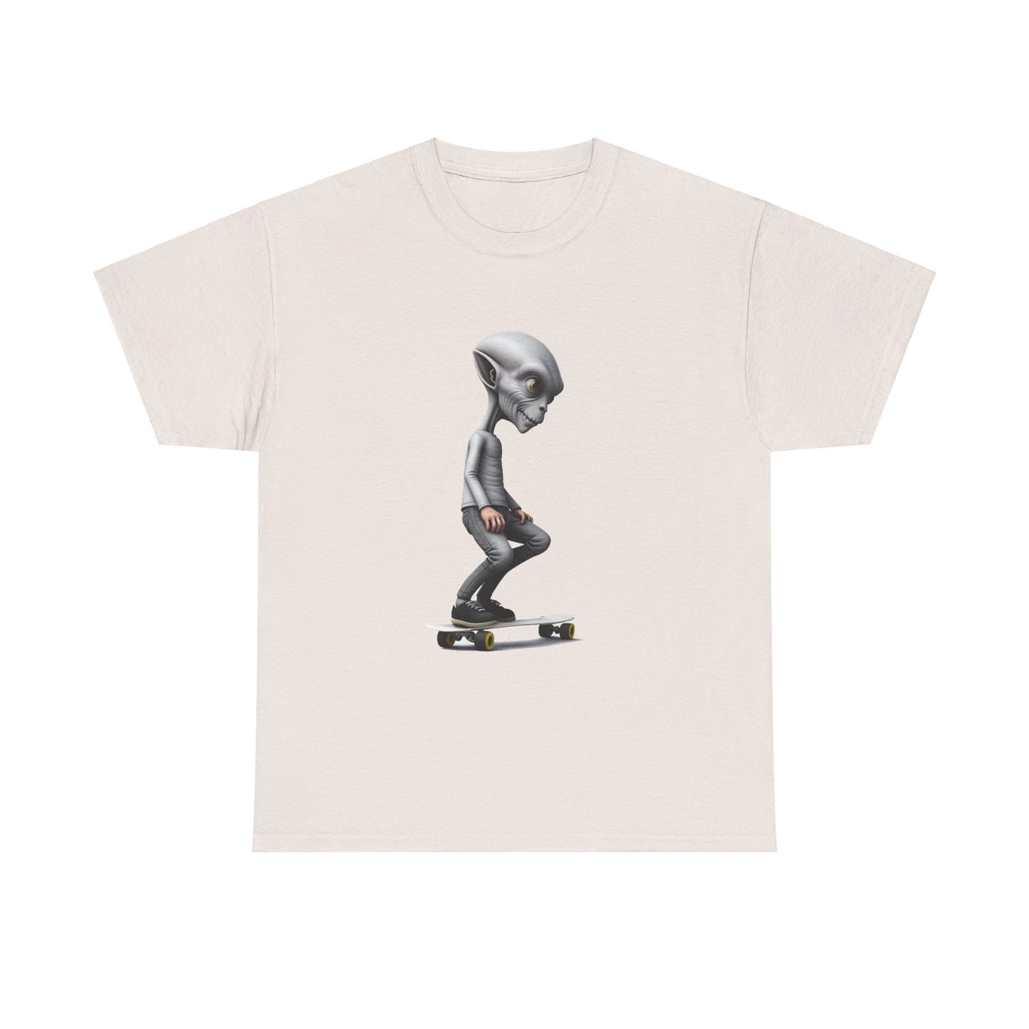 Alien Skater - Unisex Heavy Cotton Tee - USA