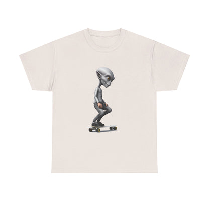 Alien Skater - Unisex Heavy Cotton Tee - USA