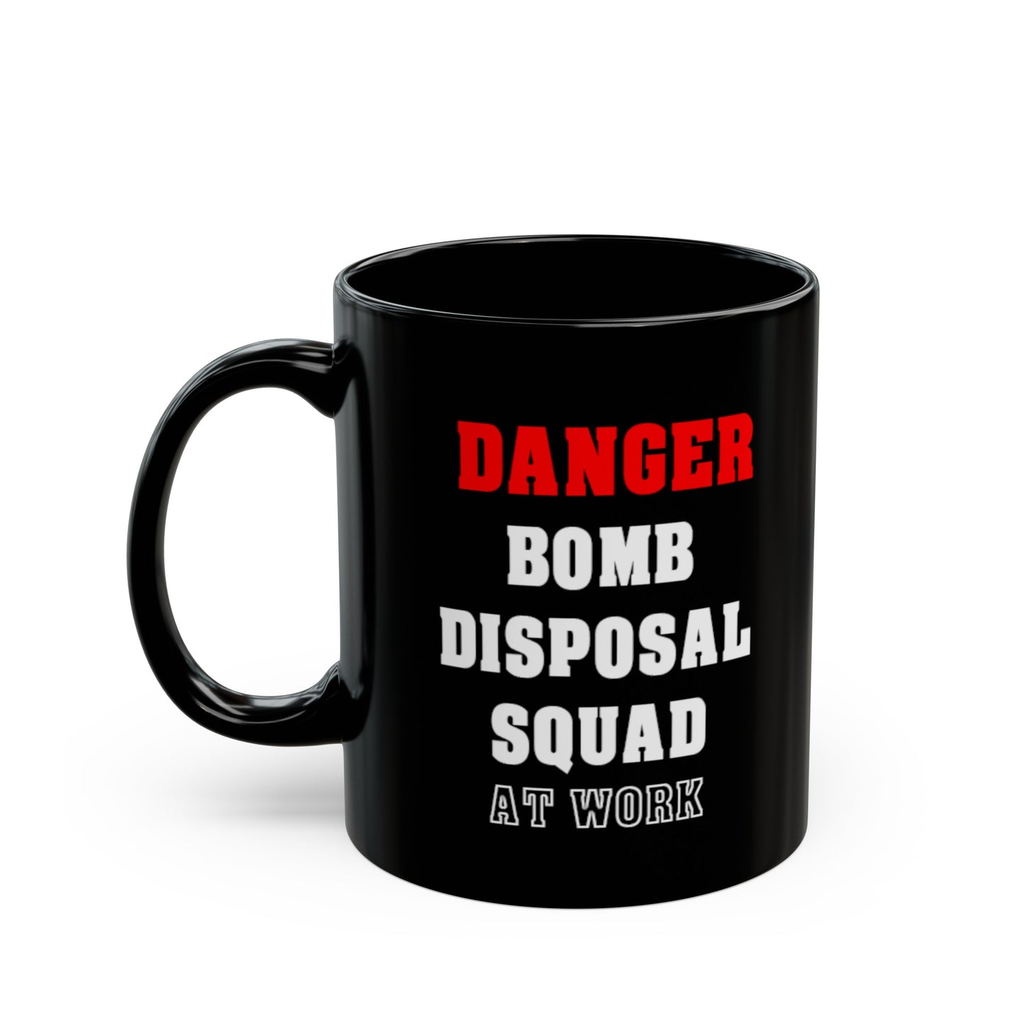 Bomb Disposal Black Mug (11oz, 15oz) UK