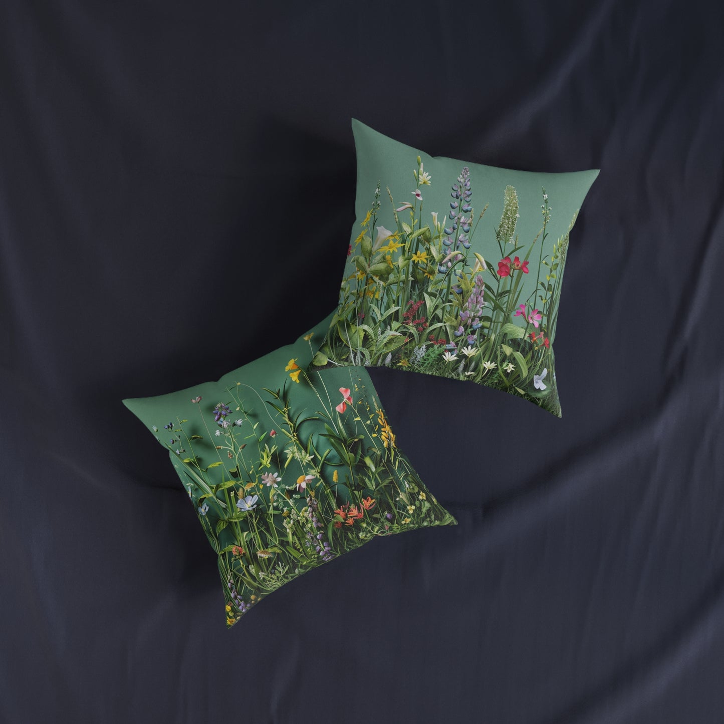 Wild Meadow 2 - Square Pillow -UK