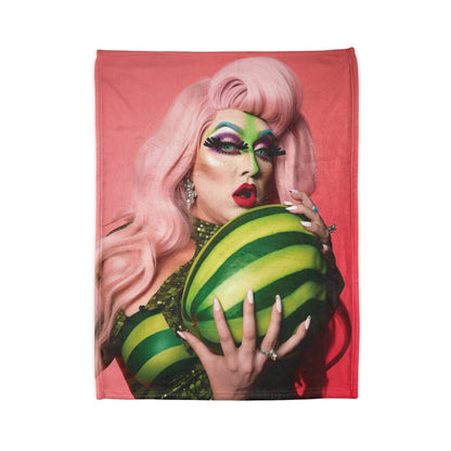 Drag Queen Melon - Soft Polyester Blanket UK