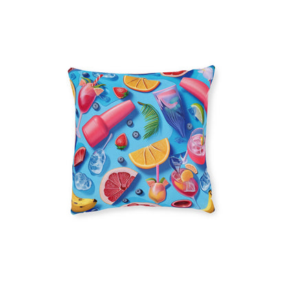 Summer Time - Square Pillow - UK