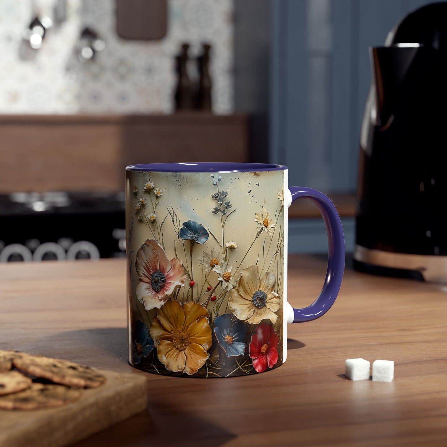 **Pressed Wild Flowers #2 - Coffee Mug 11oz  UK