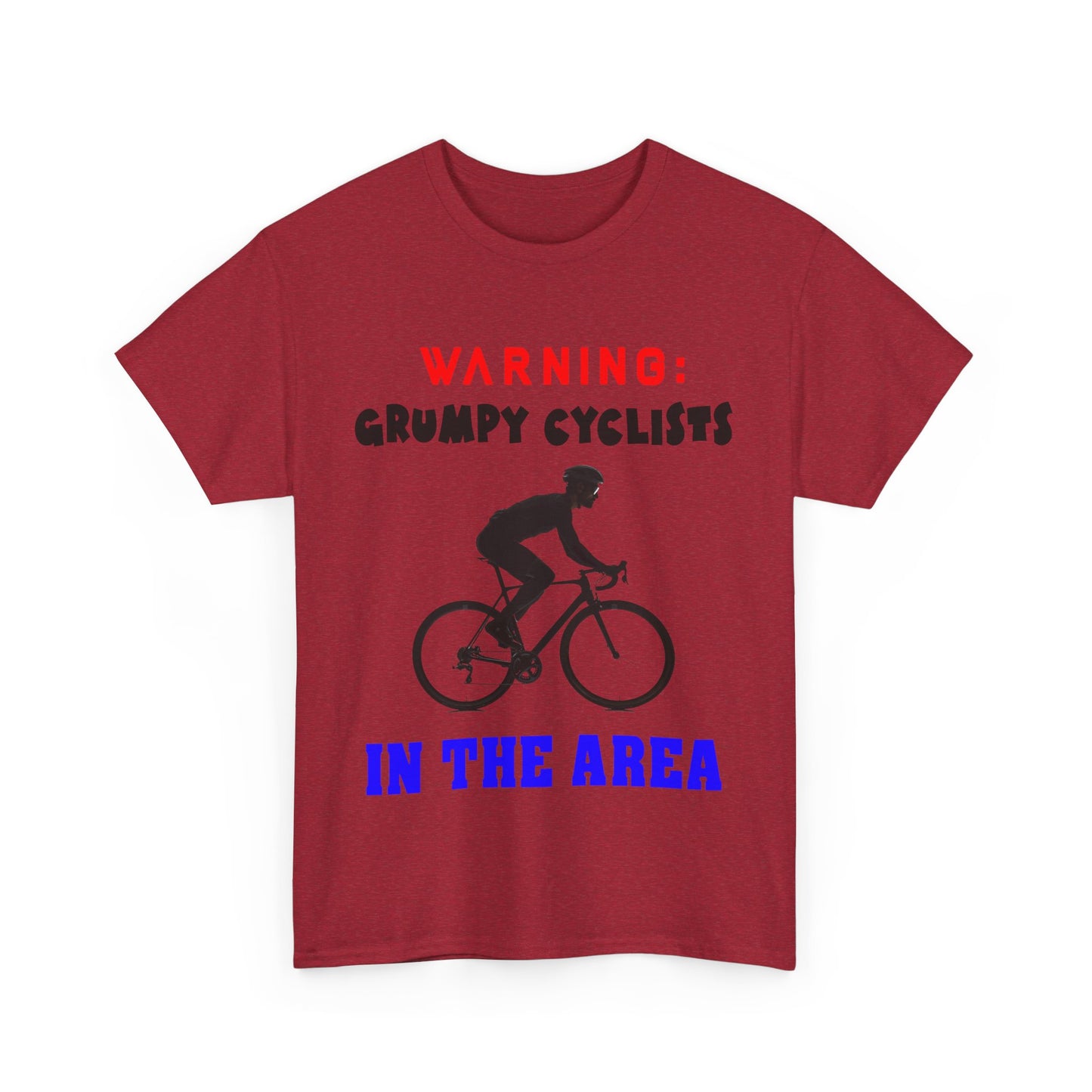 Cyclists 2 - Unisex Heavy Cotton Tee - UK