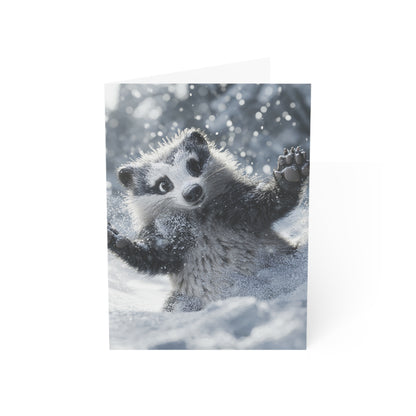 Happy Badger Greeting Cards - Set of 1, 10, 30, or 50pcs for All Occasions - USA
