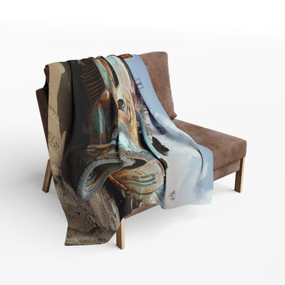 Car 2 Arctic Fleece Blanket - USA