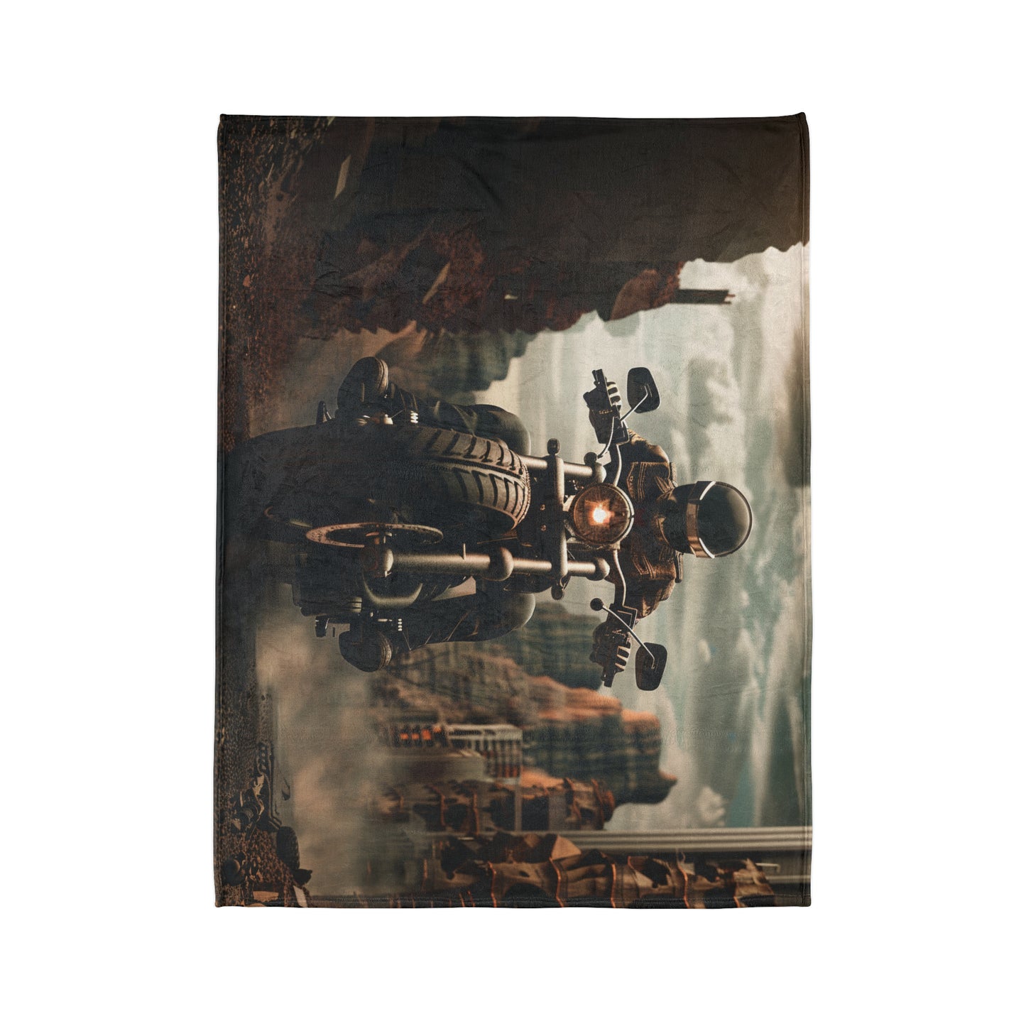 Biker #4 - Soft Polyester Blanket