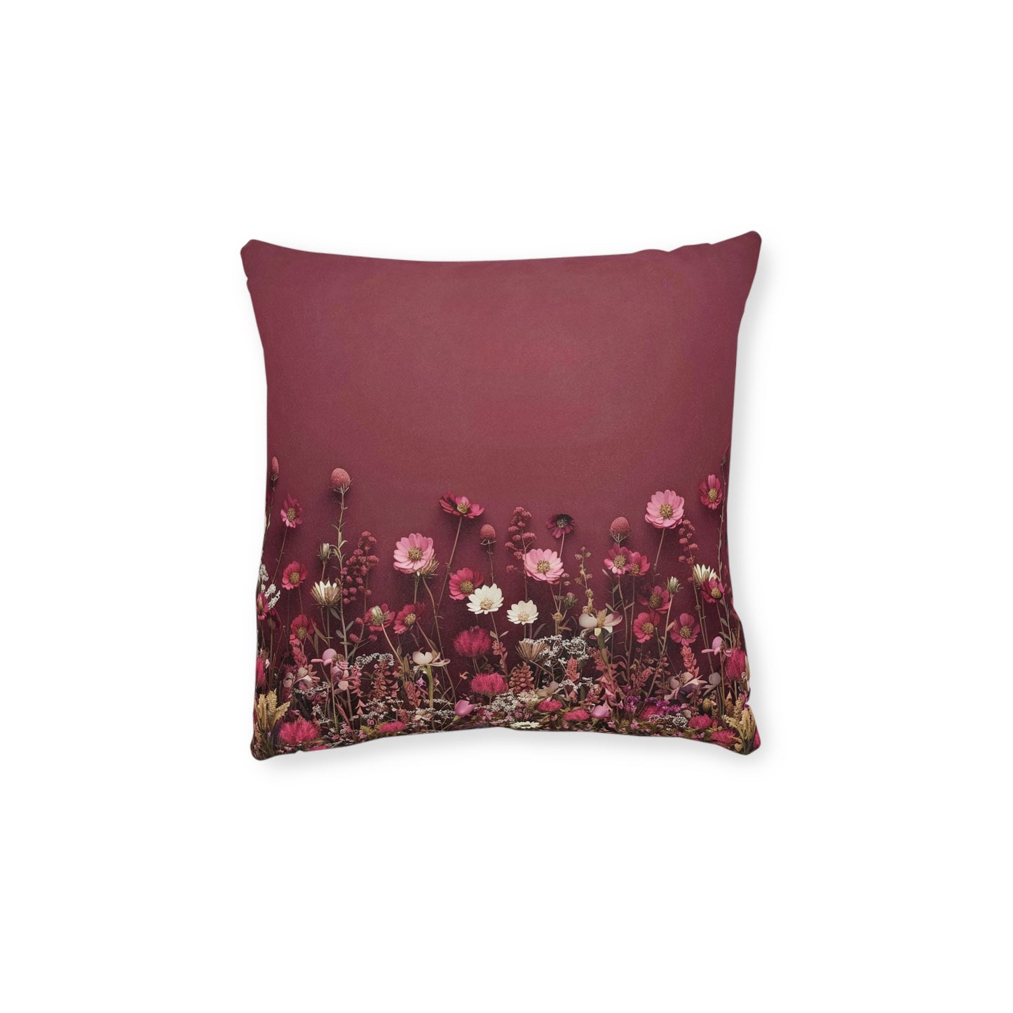 Wild Meadow 4 - Square Pillow - UK