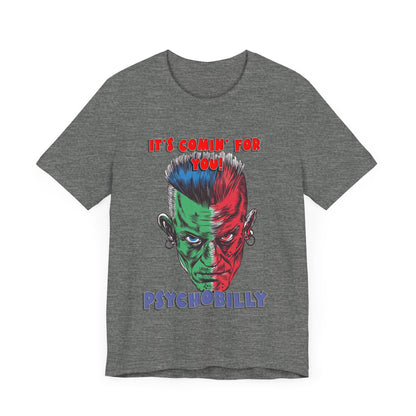 Psychobilly 1 - Jersey Short Sleeve Tee - USA