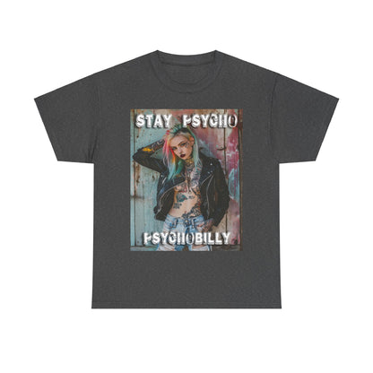 Psycho 4 - Unisex Heavy Cotton Tee - UK