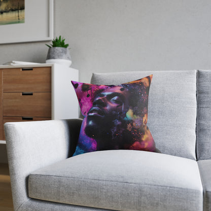 Jazz Singer - Square Pillow - UK