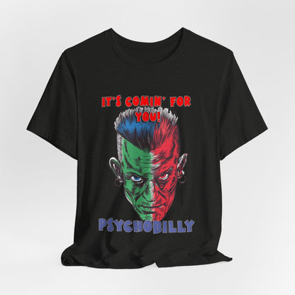 Psychobilly 1 - Jersey Short Sleeve Tee - USA