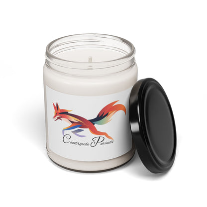 Countryside Pursuits Scented Soy Candle - 9oz Fox Design - USA