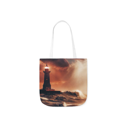 Seascape #1 - Polyester Canvas Tote Bag (AOP)