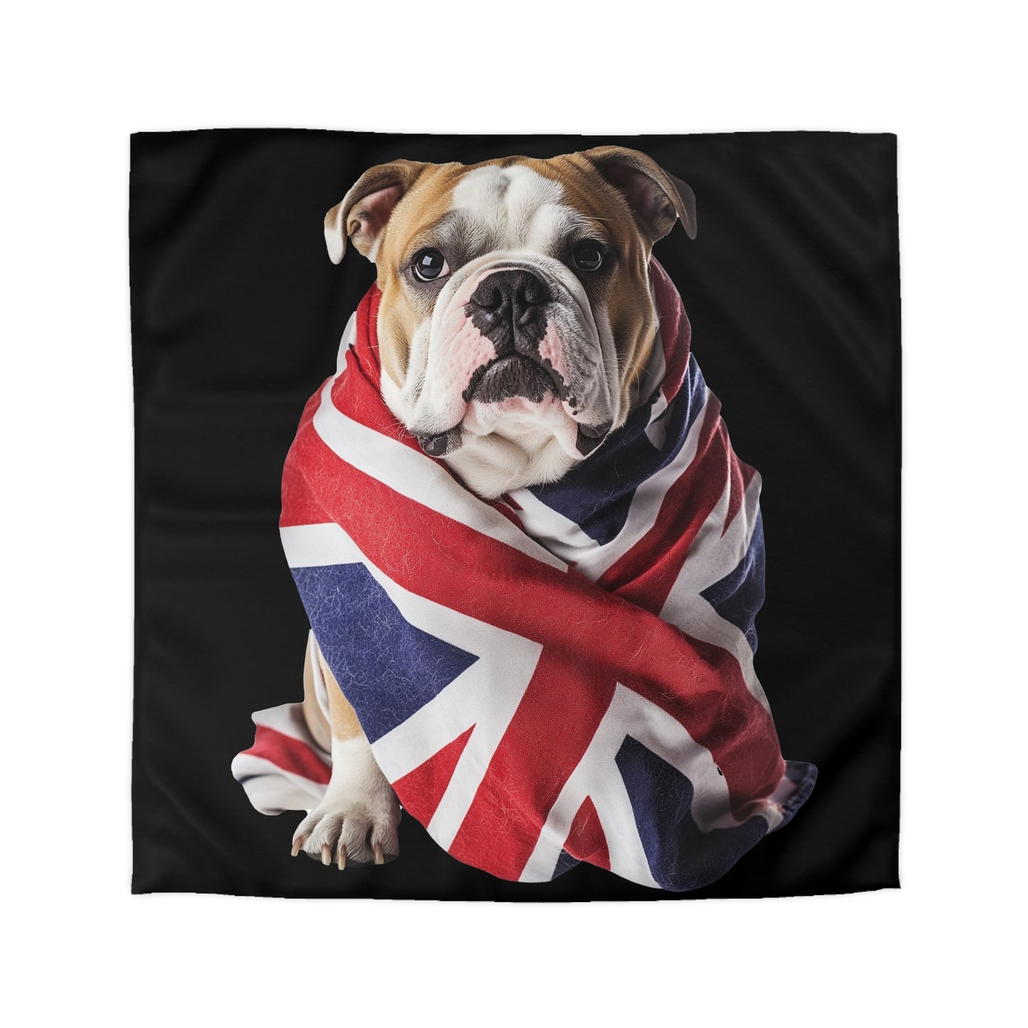 British Bulldog - Microfiber Duvet Cover USA and UK