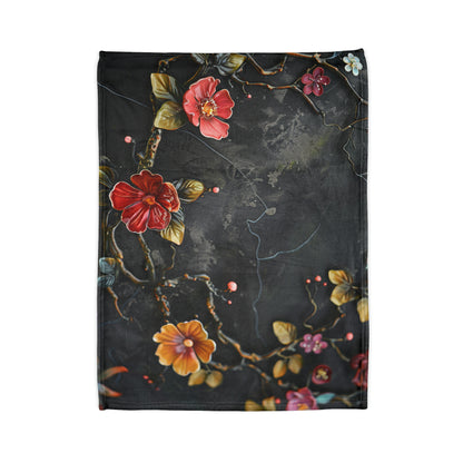 Chinoiseries #a14 - Soft Polyester Blanket