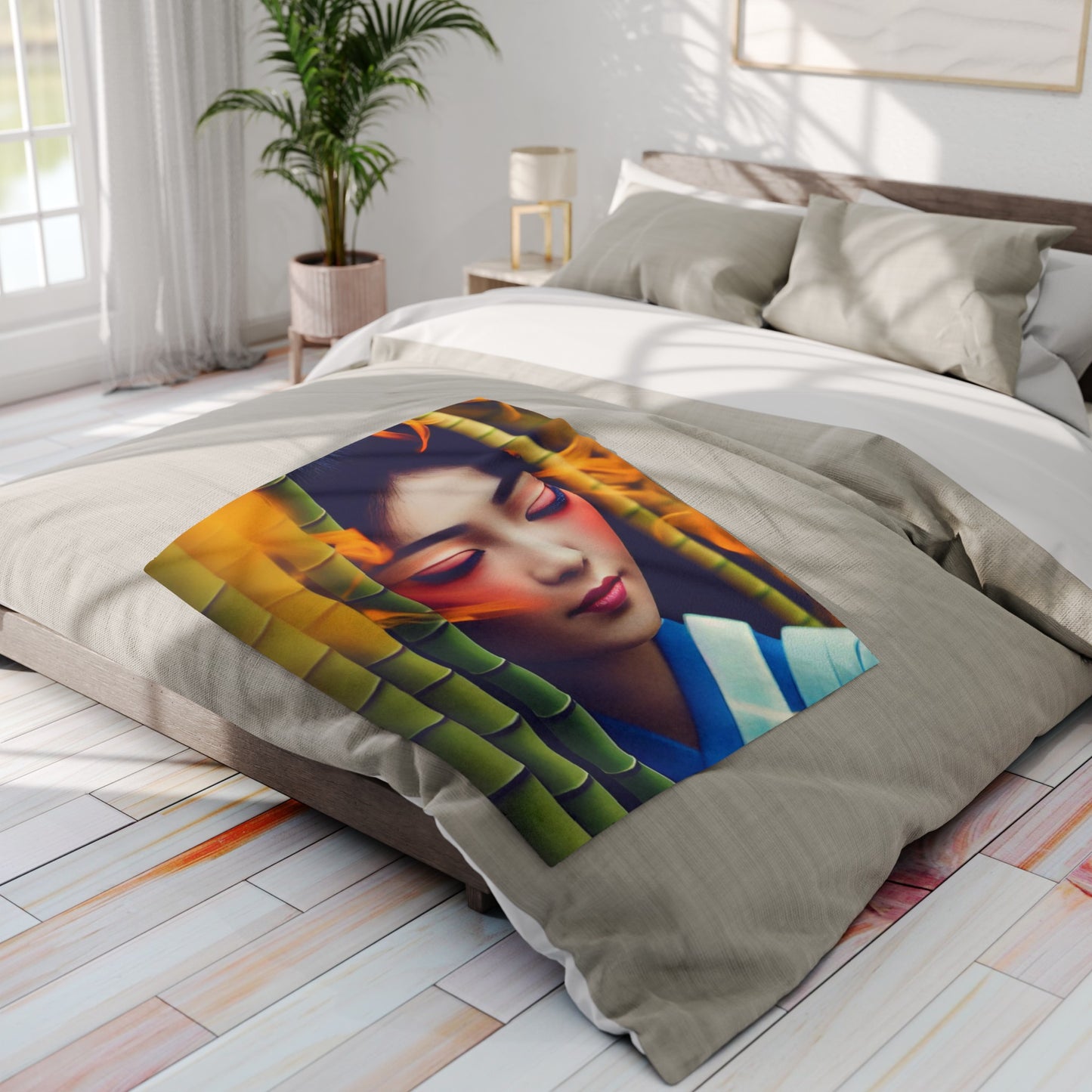 Geisha #1 Arctic Fleece Blanket