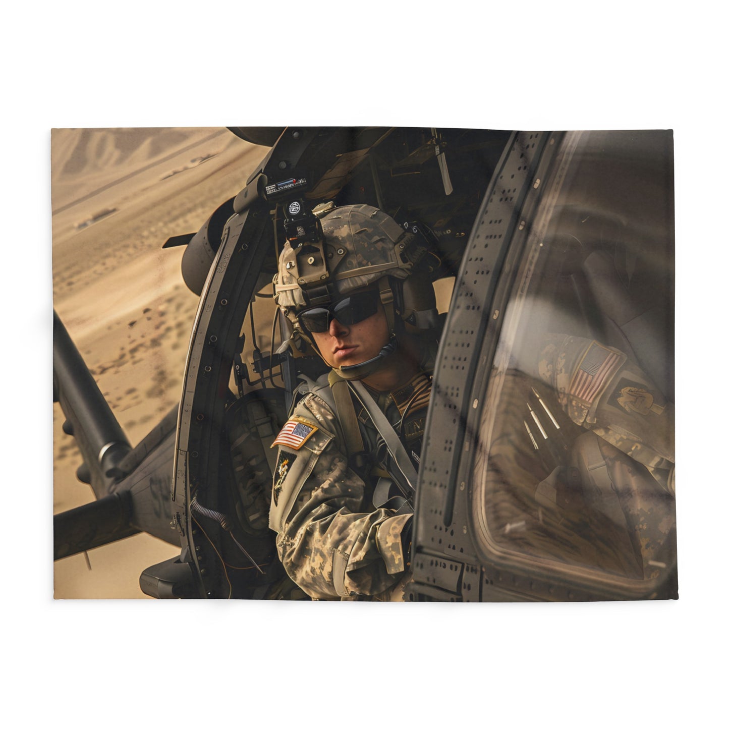 Black Hawk 4 Arctic Fleece Blanket - UK