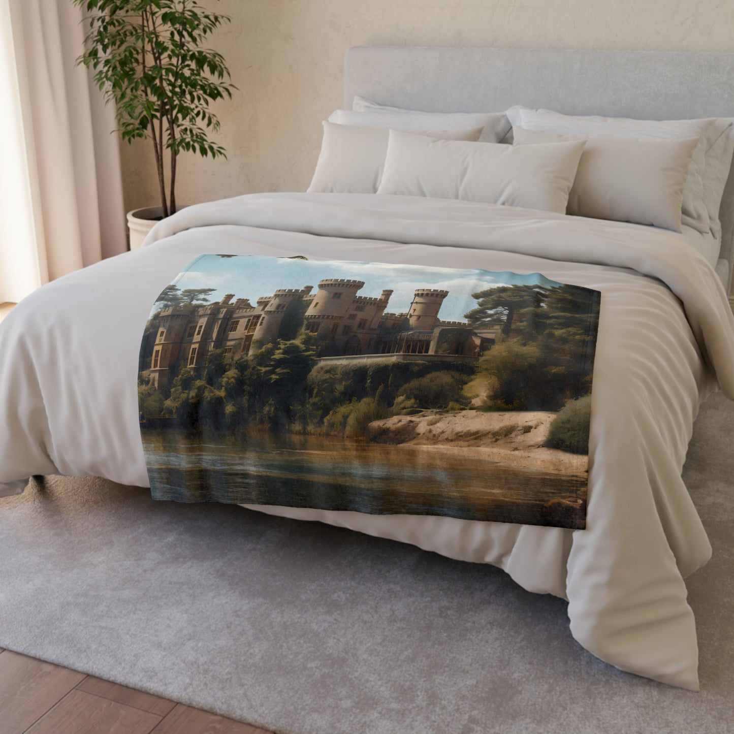 English Country House #3 - Soft Polyester Blanket