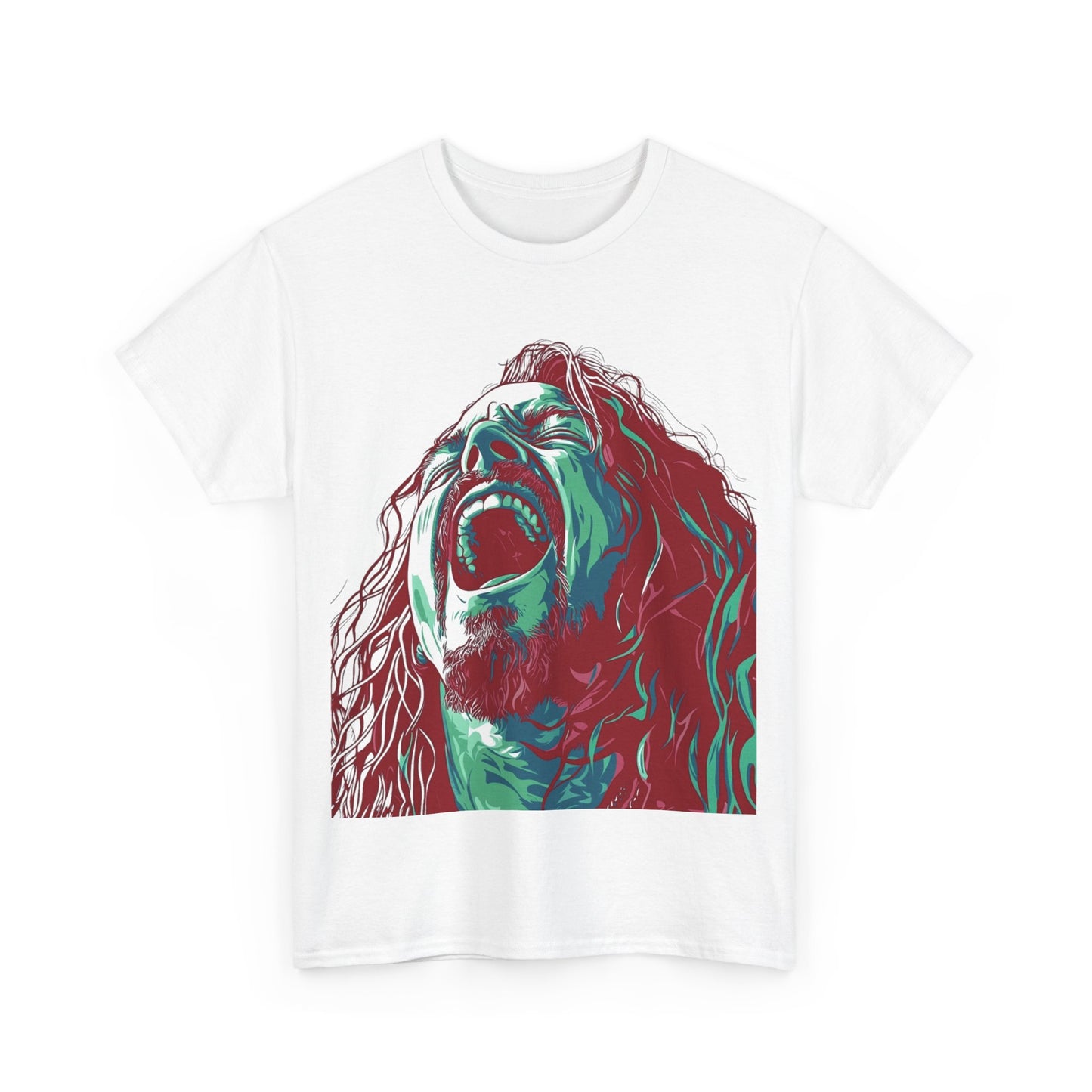 Scream - Unisex Heavy Cotton Tee - UK